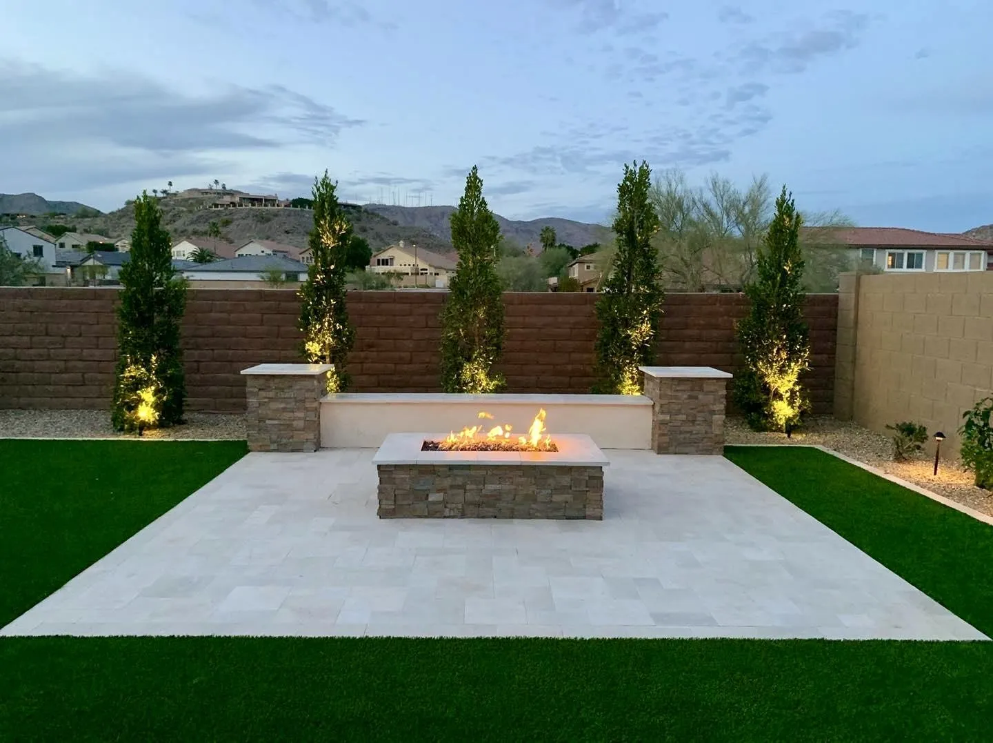 Palma Brisa Ahwatukee Landscape Yard Remodel: The Yard Stylist